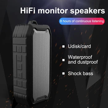 Bluetooth Speaker 10W Wireless Waterproof Portable Loudspeakers Stereo Music surround Box Outdoor for Phone Kids Party Bedroom
Bluetooth Speaker 10W Wireless Waterproof Portable Loudspeakers Stereo Music surround Box Outdoor for Phone Kids Party Bedroom