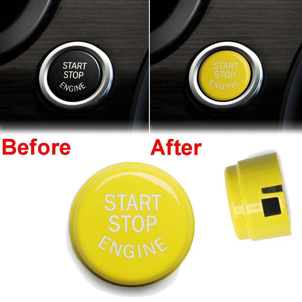 Auto Engine button trim Start Stop Car Yellow Interior Decal For BMW 1234567 Series
Auto Engine button trim Start Stop Car Yellow Interior Decal For BMW 1234567 Series