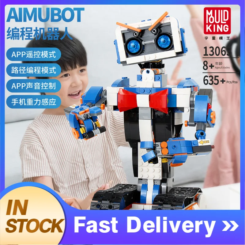 Mould King Technic Series 13063 635pcs Aimubot Model Building Blocks Bricks APP remote control children's toys
Mould King Technic Series 13063 635pcs Aimubot Model Building Blocks Bricks APP remote control children's toys
