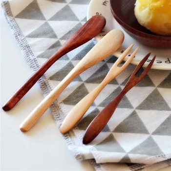 New Coming Wood Handle Fork Knife 50Sets(100pcs/lot) Dessert Tool Natural Wood Cake Tools
New Coming Wood Handle Fork Knife 50Sets(100pcs/lot) Dessert Tool Natural Wood Cake Tools