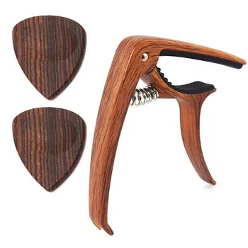 3 Pcs/set Wood Grain Capo Guitar Pick Set Ukulele Bass String Grip Tone Quick Adjustment
3 Pcs/set Wood Grain Capo Guitar Pick Set Ukulele Bass String Grip Tone Quick Adjustment