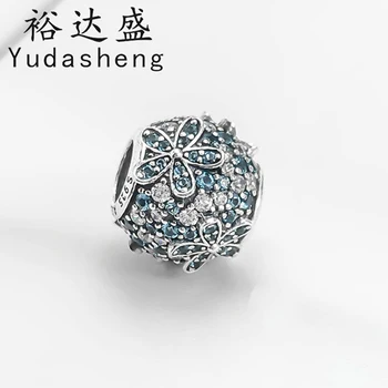 Teal Daisy Charm It Symbolizes Thriving In Adversity and Advocating Freedom Fit Original Pandoras Charm