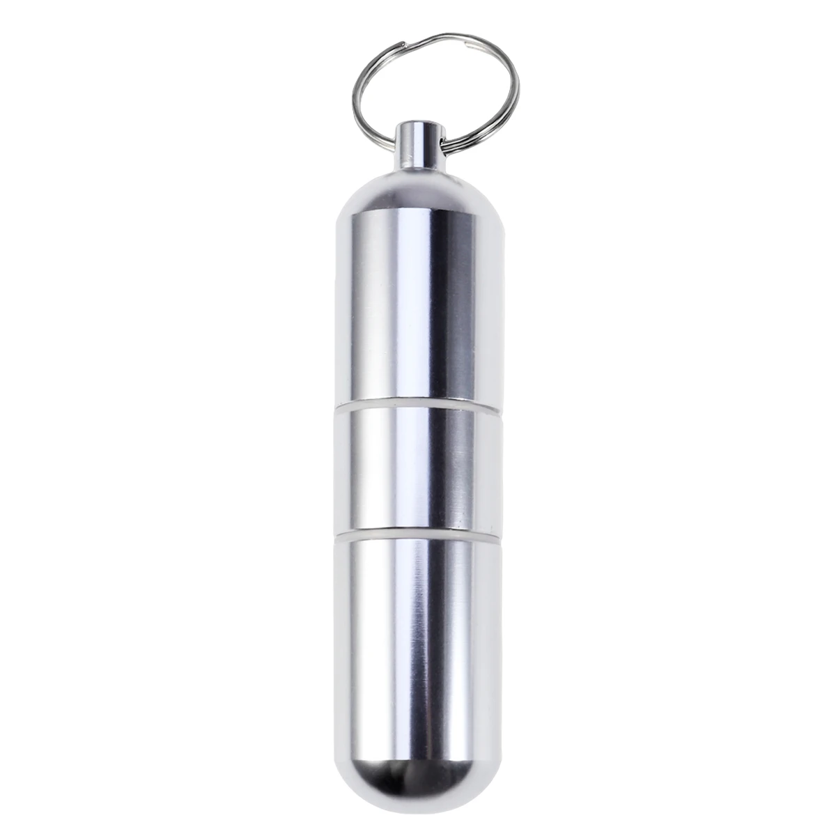 Aluminum Alloy Mini Pill Box Portable Keychain Pill Case Waterproof Pill Holder Container (Large Size, 3-compartment)
Aluminum Alloy Mini Pill Box Portable Keychain Pill Case Waterproof Pill Holder Container (Large Size, 3-compartment)