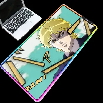 Gaming Mouse Pad RGB LED Anime Jojo's Bizarre Adventure Picture Gamer Accessories Desktop Laptop Keyboard Mats Free Shipping
Gaming Mouse Pad RGB LED Anime Jojo's Bizarre Adventure Picture Gamer Accessories Desktop Laptop Keyboard Mats Free Shipping