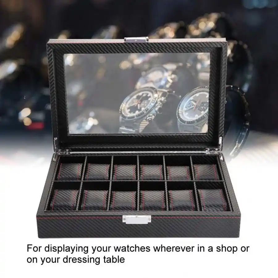jewelry display storage collector organizer watch holder gifts