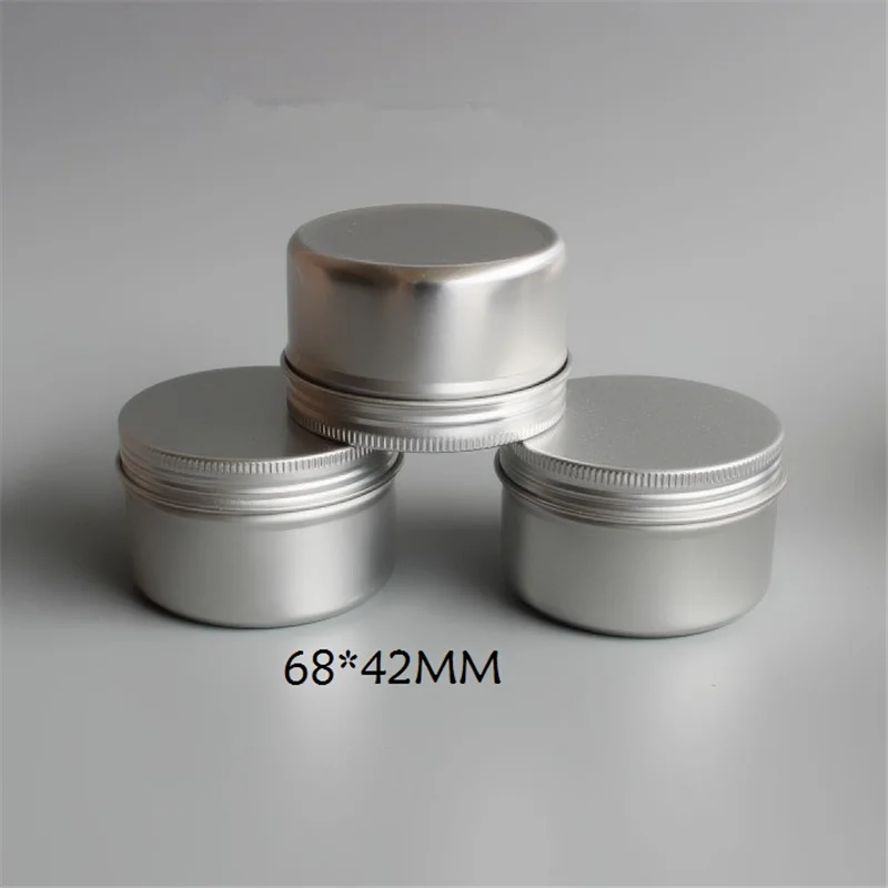 120g Empty Aluminum Jars Cosmetics Refillable Bottles Ointment Sample Packaging Containers Screw Cap
120g Empty Aluminum Jars Cosmetics Refillable Bottles Ointment Sample Packaging Containers Screw Cap