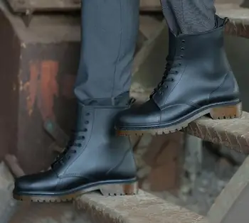SunNY Everest men rainboots water shoes lace up boots shoes Rain boots male Martin boots non - slip cooks work garden shoe 44
SunNY Everest men rainboots water shoes lace up boots shoes Rain boots male Martin boots non - slip cooks work garden shoe 44