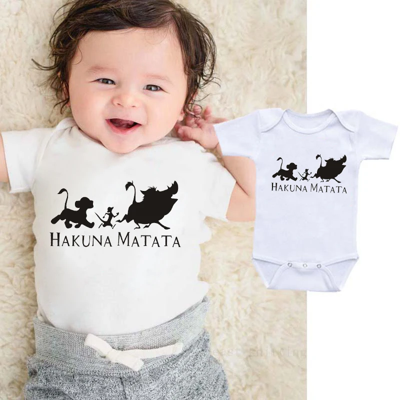DERMSPE 2019 Infant Newborn Baby Boy Girl Clothes Letter HAKUNA MATATA Baby Romper Jumpsuit Outfit White Clothes
DERMSPE 2019 Infant Newborn Baby Boy Girl Clothes Letter HAKUNA MATATA Baby Romper Jumpsuit Outfit White Clothes