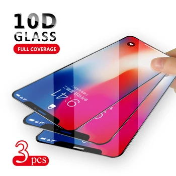 3pcs 10D Full Coverage protection Tempered Glass For iPhone 6 6S 7 8 plus Screen Protector on For iPhone X XS XR XS Max 6 6s 7 8
3pcs 10D Full Coverage protection Tempered Glass For iPhone 6 6S 7 8 plus Screen Protector on For iPhone X XS XR XS Max 6 6s 7 8
