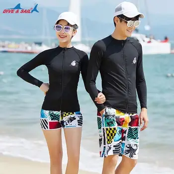 DIVE&SAIL Men Women Long Sleeve Front Zip Rash Guards set of 2-3 pieces UPF 50+ Sun Protection Swim Shirt Trunks Bra Rashguards
DIVE&SAIL Men Women Long Sleeve Front Zip Rash Guards set of 2-3 pieces UPF 50+ Sun Protection Swim Shirt Trunks Bra Rashguards