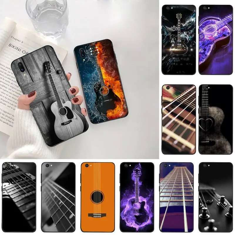Горячая гитара это моя жизнь мягкий резиновый чехол для телефона Vivo Y91c Y17 Y51 Y67 Y55 Y93