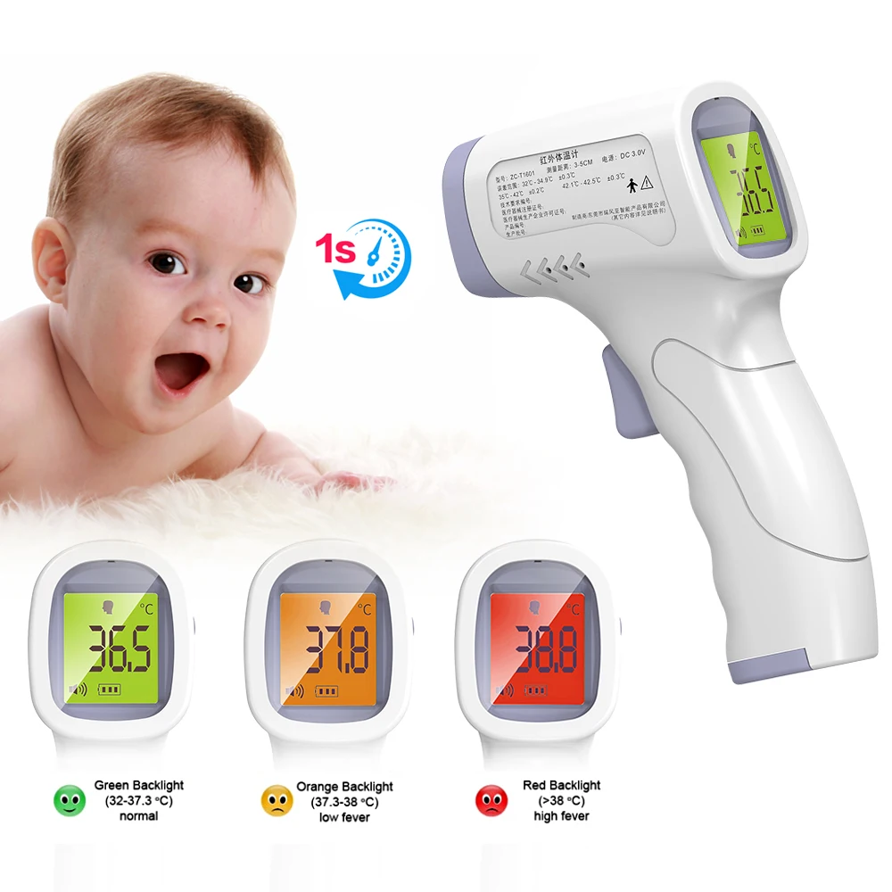 Baby Forehead Non Contact Thermometer Infrared LCD Body Temperature Fever Digital IR Measurement Tool Gun for Baby Adult
Baby Forehead Non Contact Thermometer Infrared LCD Body Temperature Fever Digital IR Measurement Tool Gun for Baby Adult