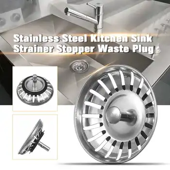 1pc 304 Stainless Steel Kitchen Sink Strainer Stopper Waste Plug Sink Filter Bathroom Basin Sink Drain NEW
1pc 304 Stainless Steel Kitchen Sink Strainer Stopper Waste Plug Sink Filter Bathroom Basin Sink Drain NEW