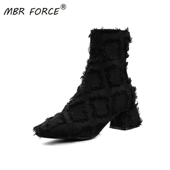 MBR FORCE Fashion Women ankle Boots High Quality Comfortable elegant high heels Platform Shoes ladies party dress Botines Mujer
MBR FORCE Fashion Women ankle Boots High Quality Comfortable elegant high heels Platform Shoes ladies party dress Botines Mujer