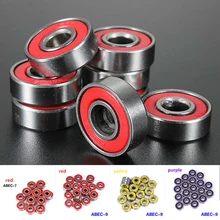 Stainless Steel Roller Skate Wheel Bearing ABEC-7/ABEC-9 Steel Sealed Ball Skateboard Ball Bearings
Stainless Steel Roller Skate Wheel Bearing ABEC-7/ABEC-9 Steel Sealed Ball Skateboard Ball Bearings