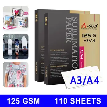 125g 110sheets Sublimation Paper for Cotton T-Shirt Cushion Fabrics Phone Case Printing Design
125g 110sheets Sublimation Paper for Cotton T-Shirt Cushion Fabrics Phone Case Printing Design