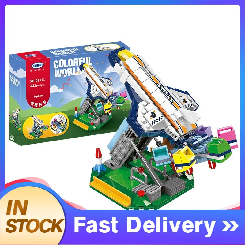 XingBao Official 01111 Creator Series Colorful World Top Scan Building Blocks 421pcs Bricks Toys For Gift
XingBao Official 01111 Creator Series Colorful World Top Scan Building Blocks 421pcs Bricks Toys For Gift