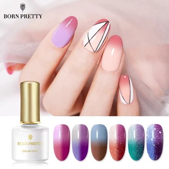 BORN PRETTY Sunlight Sensitive Thermal Nail Gel Polish 6ml Temperature Light Color Changing Soak Off Nail UV Gel varnish Varnish
BORN PRETTY Sunlight Sensitive Thermal Nail Gel Polish 6ml Temperature Light Color Changing Soak Off Nail UV Gel varnish Varnish
