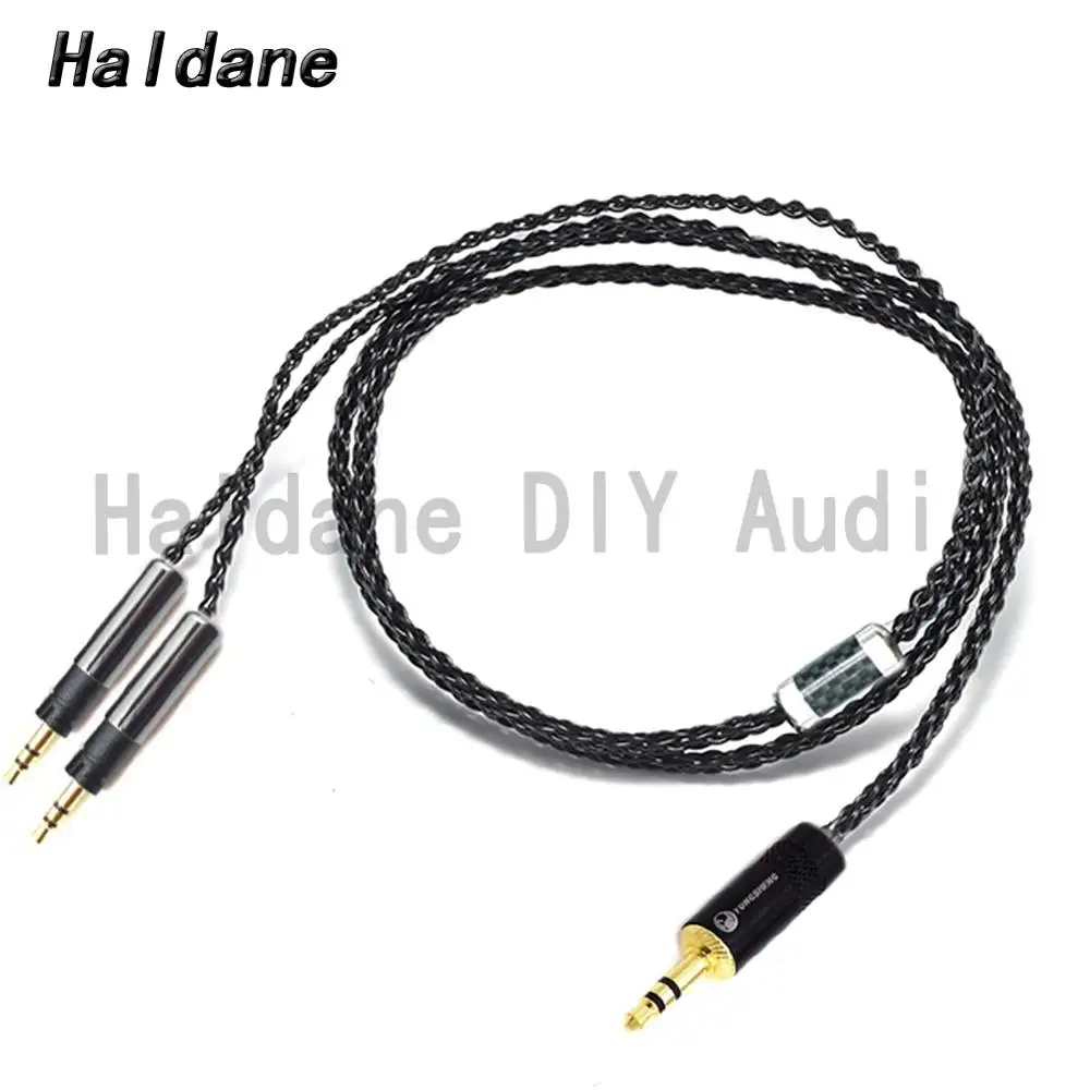 Haldane DIY 2.5/3.5/4.4mm Balanced Silver Plated Headphone Upgrade Cable for ATH-R70X R70X Headphones 4pin XLR 6.35mm Black soft
Haldane DIY 2.5/3.5/4.4mm Balanced Silver Plated Headphone Upgrade Cable for ATH-R70X R70X Headphones 4pin XLR 6.35mm Black soft