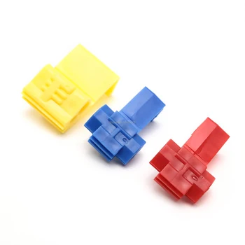 300PCS/SET Red Blue Yellow Scotch Lock Wire Connectors High Quality Quick Splice Crimp Terminals for Crimp Electrical Part
300PCS/SET Red Blue Yellow Scotch Lock Wire Connectors High Quality Quick Splice Crimp Terminals for Crimp Electrical Part