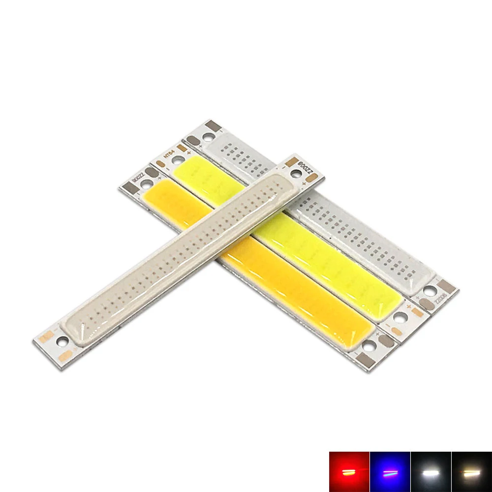 4pcs 3W LED Work Floodlight Source Chip Beads DC3V Waterproof LED COB Strip Light Bulb 8x60mm For DIY Lamp Super Bright Red Blue
4pcs 3W LED Work Floodlight Source Chip Beads DC3V Waterproof LED COB Strip Light Bulb 8x60mm For DIY Lamp Super Bright Red Blue