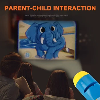 Baby Early Education Projector Machine Toy Glowing Cartoon Flashlight Learning Machine S7JN
Baby Early Education Projector Machine Toy Glowing Cartoon Flashlight Learning Machine S7JN