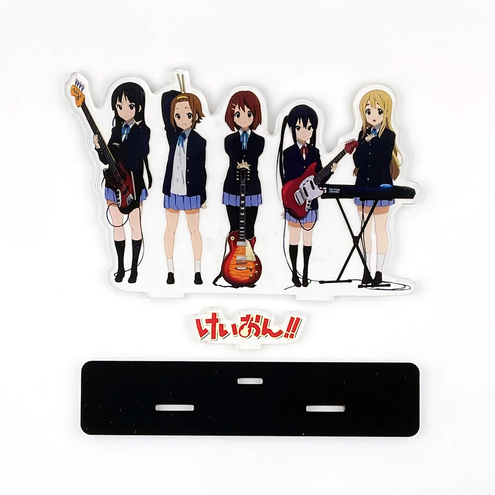 K-ON KON group Hirasawa Yui Akiyama Mio Tainaka Ritsu Kotobuki Tsumugi acrylic standee figurines desk decoration cake topper 
K-ON KON group Hirasawa Yui Akiyama Mio Tainaka Ritsu Kotobuki Tsumugi acrylic standee figurines desk decoration cake topper