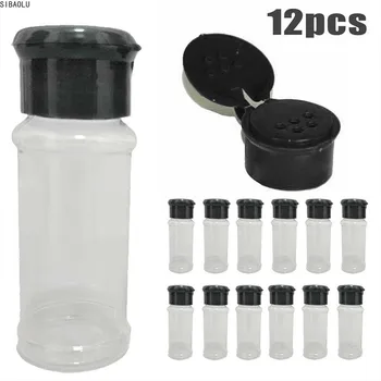12pcs Plastic Spice Jar Salt Pepper Shakers Seasoning Jar Barbecue BBQ Condiment Vinegar Bottles Kitchen Containers For Spices
12pcs Plastic Spice Jar Salt Pepper Shakers Seasoning Jar Barbecue BBQ Condiment Vinegar Bottles Kitchen Containers For Spices