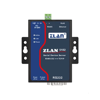 ZLAN5143 RS232 RS485 RS422 to Ethernet RJ45 Converter Modbus RTU TCP Gateway serial device server replace ZLAN5102 ZLAN5102-3
ZLAN5143 RS232 RS485 RS422 to Ethernet RJ45 Converter Modbus RTU TCP Gateway serial device server replace ZLAN5102 ZLAN5102-3