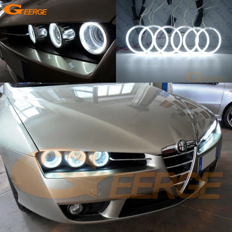 Для Alfa Romeo автомобиль Brera Spider 2005 2006 2007 2008 2009 2010 отличный ультра яркий ccfl ангельские