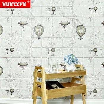 Hot air balloon pattern 3D soft pack wall sticker foam board self-adhesive paper children's room wallpaper bedroom wall sticker
Hot air balloon pattern 3D soft pack wall sticker foam board self-adhesive paper children's room wallpaper bedroom wall sticker