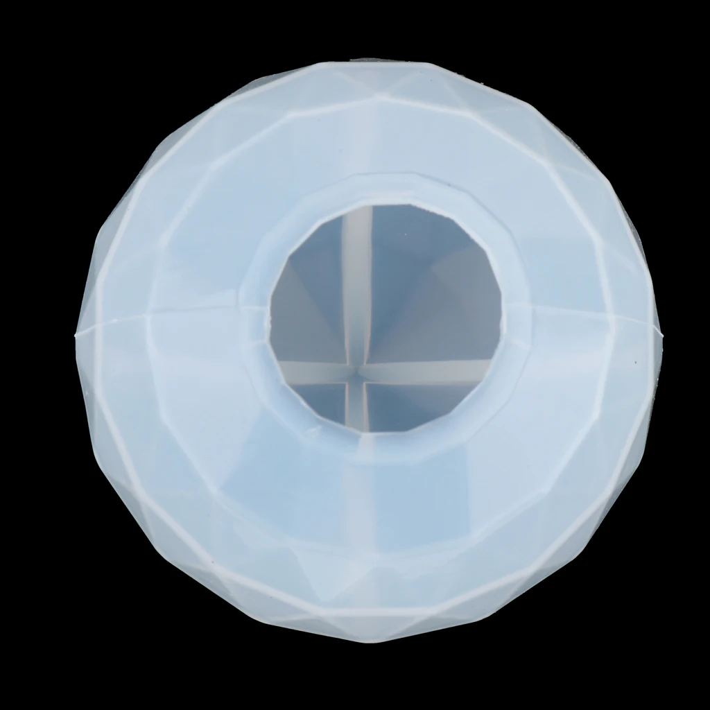Faceted Ball Shape Silicone Mold Sphere Round Silicone Mould For Resin Casting DIY Ornament Faceted Ball Shape Silicone Mold Sphere Round Silicone Mould For Resin Casting DIY Ornament