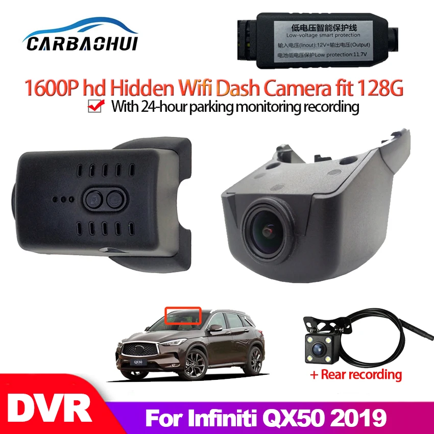 NEW ! Car Wifi Mini DVR Driving Video Recorder Dash For Infiniti QX50 2019 2020 Novatek 96658 high quality full hd 1080P
NEW ! Car Wifi Mini DVR Driving Video Recorder Dash For Infiniti QX50 2019 2020 Novatek 96658 high quality full hd 1080P