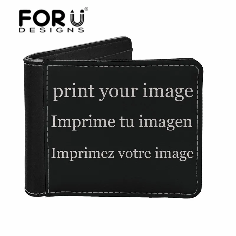 

FORUDESIGNS Men Wallets 2021 Luxury Brand Custom Leather Short Purse for Man PU Card Holder Coin Wallet Small Money Bag Clutches