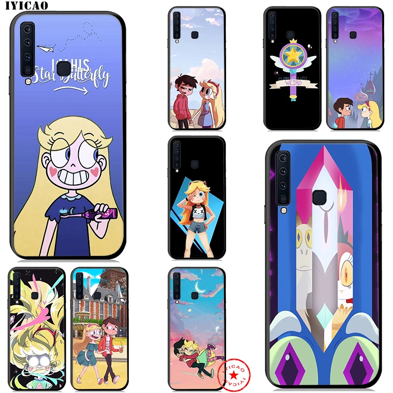 IYICAO Star vs. the Forces of Evil Soft Case for Samsung Galaxy A9 A8 A7 J6 A6 Plus 2018 A3 A5 2016 2017 Silicone TPU |