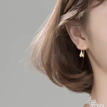 DAIWUJAN Small Fresh 925 Sterling Silver Brushed Flower Buds Ear Hook Earrings Gold Plant Drop Earring Wedding Accessories
DAIWUJAN Small Fresh 925 Sterling Silver Brushed Flower Buds Ear Hook Earrings Gold Plant Drop Earring Wedding Accessories