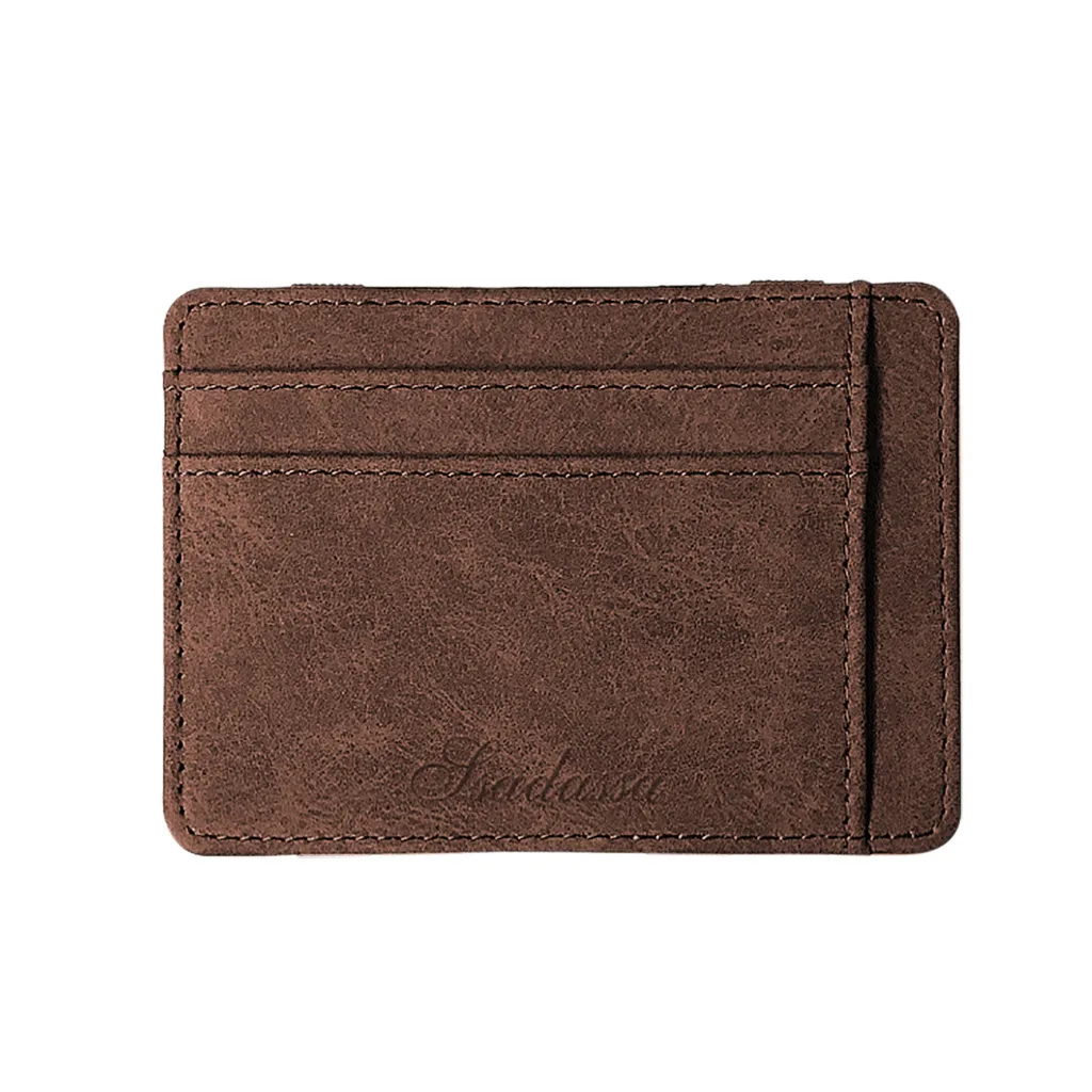 MAIOUMY fashion Men coin purse Leather Multi-card Card Holder Wallet Frosted Fabric Card Holder Package Zipper wallet Men Bags
MAIOUMY fashion Men coin purse Leather Multi-card Card Holder Wallet Frosted Fabric Card Holder Package Zipper wallet Men Bags