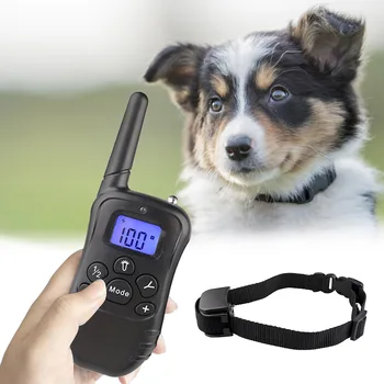 Waterproof Dog Training Collar with Remote Rechargeable Dog Shock Collar Dog Training Set 3 Training Modes Beep Vibration Shock
Waterproof Dog Training Collar with Remote Rechargeable Dog Shock Collar Dog Training Set 3 Training Modes Beep Vibration Shock