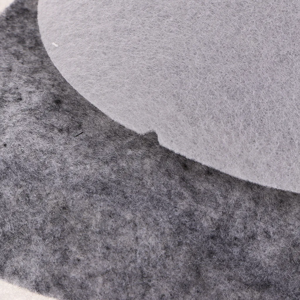 10 Pairs Gray Soft Cotton Shoulder Pads Sew-In Padding For Suits Woolen Coat 10 Pairs Gray Soft Cotton Shoulder Pads Sew-In Padding For Suits Woolen Coat