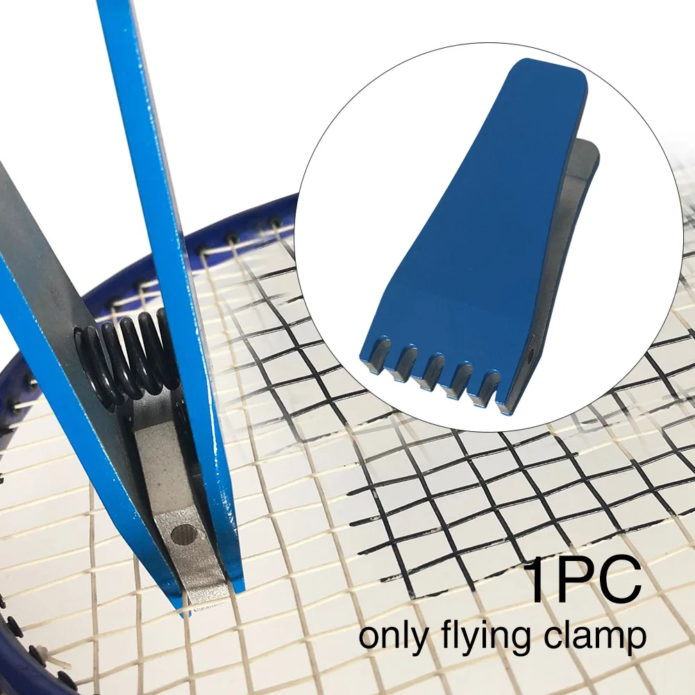 Manual Practical Compact Spring Loaded Badminton Racket Sturdy Portable Flying Clamp Stringing Tool Sports Easy Apply Durable 
Manual Practical Compact Spring Loaded Badminton Racket Sturdy Portable Flying Clamp Stringing Tool Sports Easy Apply Durable