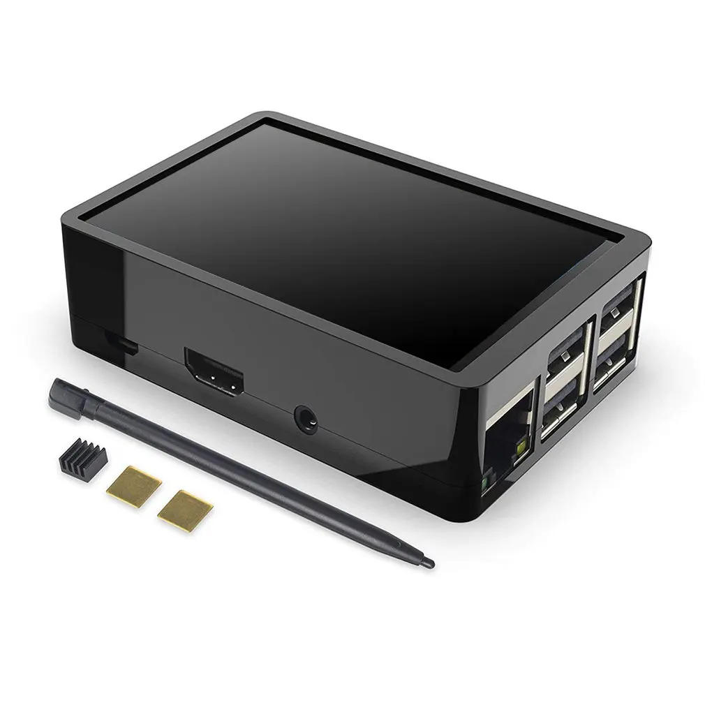 3.5 inch HDMI Touch Screen LCD Display+ABS Case Box for Raspberry Pi 3B+/3B/2B DIY ABS board
3.5 inch HDMI Touch Screen LCD Display+ABS Case Box for Raspberry Pi 3B+/3B/2B DIY ABS board