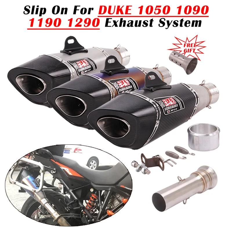 Motorcycle Yoshimura R77 Exhaust Systems Modified Mid Link Pipe DB Killer Carbon Fiber For DUKE 1050 1090 1190 1290 2013 - 2016
Motorcycle Yoshimura R77 Exhaust Systems Modified Mid Link Pipe DB Killer Carbon Fiber For DUKE 1050 1090 1190 1290 2013 - 2016