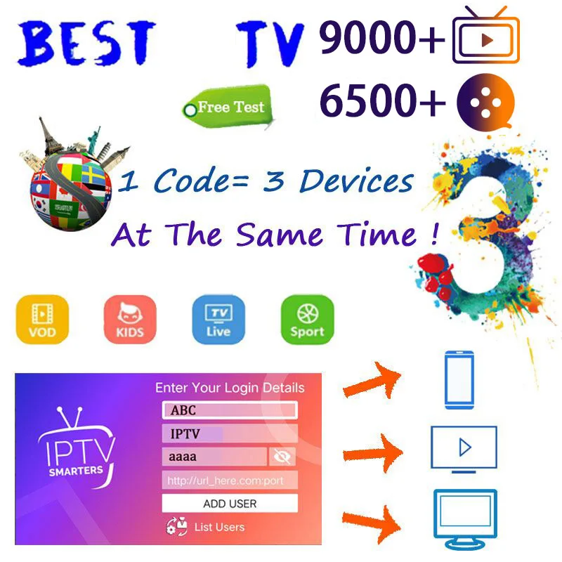 M3u test with hot for Ssmartt Android Tv Box Pc engima2 Stable M3U HD World tv Premium TV support 1/2/3 devices 1 year with hot
M3u test with hot for Ssmartt Android Tv Box Pc engima2 Stable M3U HD World tv Premium TV support 1/2/3 devices 1 year with hot