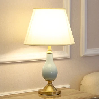 Ceramic Nightstand Lamp Modern Home Deco Table Lamp for Bedroom Living Room Led Lighting Fixtures Standing Desk Light Luminarias
Ceramic Nightstand Lamp Modern Home Deco Table Lamp for Bedroom Living Room Led Lighting Fixtures Standing Desk Light Luminarias
