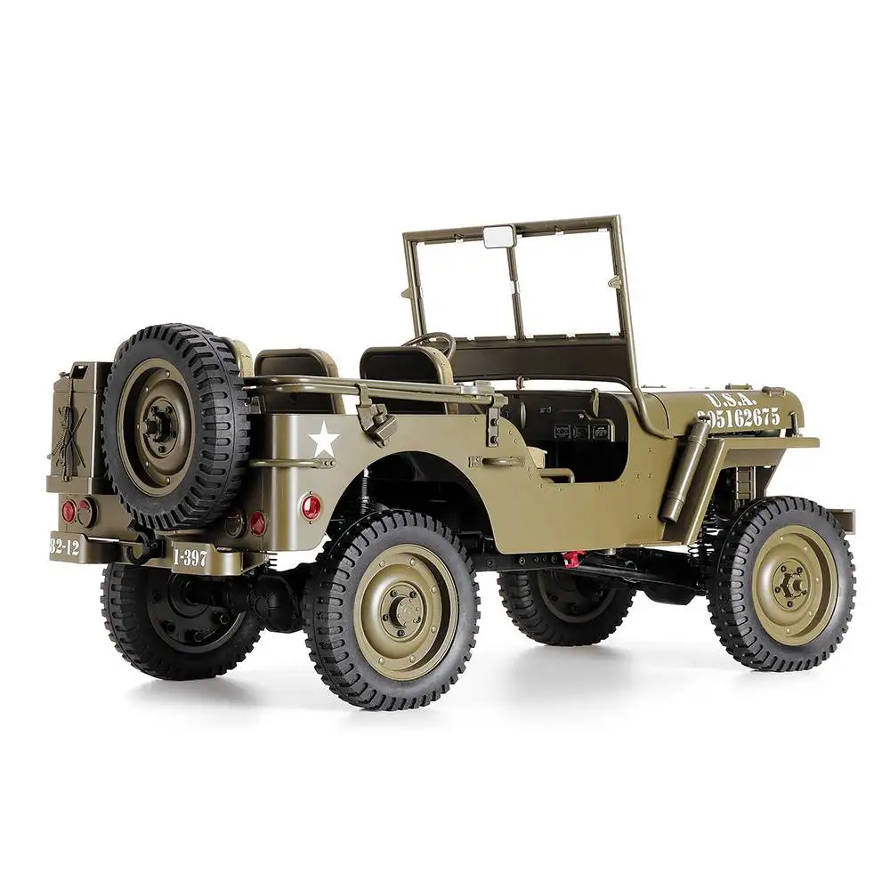 Fast Shipping ROCHOBBY RC Car 1:6 2.4G 2CH 1941 MB SCALER Radio Control Car Waterproof Vehicle Models without battery In Stock Fast Shipping ROCHOBBY RC Car 1:6 2.4G 2CH 1941 MB SCALER Radio Control Car Waterproof Vehicle Models without battery In Stock