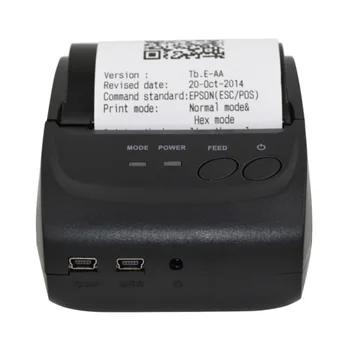 58mm Bluetooth Thermal Receipt Printer Pocket Printer POS Thermal Receipt Printer US Adapter For IOS Android
58mm Bluetooth Thermal Receipt Printer Pocket Printer POS Thermal Receipt Printer US Adapter For IOS Android