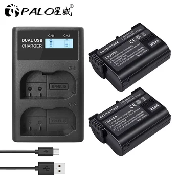 For Nikon EN-EL15 ENEL15 rechargeable digital battery en-el15a EN EL15 2550mAh camera battery for Nikon D500 D750 D7100 D7000
For Nikon EN-EL15 ENEL15 rechargeable digital battery en-el15a EN EL15 2550mAh camera battery for Nikon D500 D750 D7100 D7000