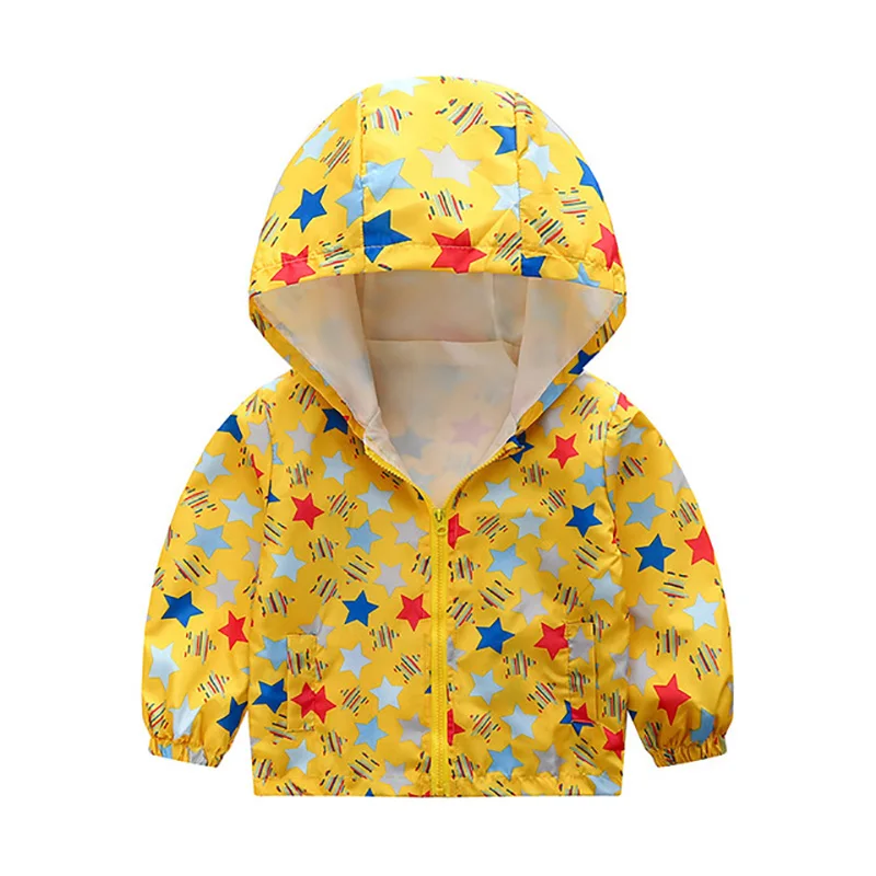 ZWF1347 Spring Jacket Girls Print Hooded Waterproof Rain Baby Boys Coats Sport Kids Windbreaker Autumn Children Outerwear
ZWF1347 Spring Jacket Girls Print Hooded Waterproof Rain Baby Boys Coats Sport Kids Windbreaker Autumn Children Outerwear