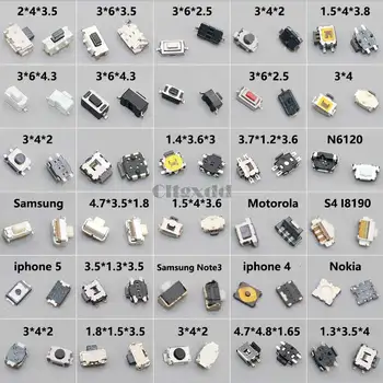 Cltgxdd 30models 300PCS 2*4 3*4 3*6 3X6X3.5MM Tactile Tact Push Button Micro Switch For Samsung S4 HTC Nokia Motorola Xiaomi
Cltgxdd 30models 300PCS 2*4 3*4 3*6 3X6X3.5MM Tactile Tact Push Button Micro Switch For Samsung S4 HTC Nokia Motorola Xiaomi