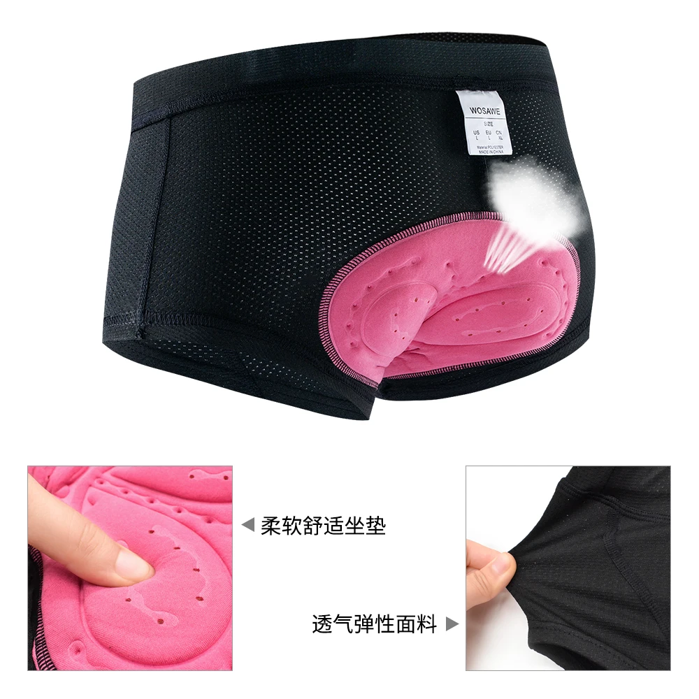 3D GEL Padded Cycling Shorts for Women Shockproof Bike Underwear Female Short Mtb Shorts Bicycle Underwear
3D GEL Padded Cycling Shorts for Women Shockproof Bike Underwear Female Short Mtb Shorts Bicycle Underwear